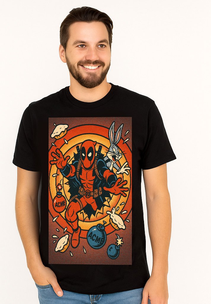 Deadpool T-Shirt Funny Comic Shirt